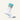 Feetures Elite Light Mini Crew - Aquatic White
